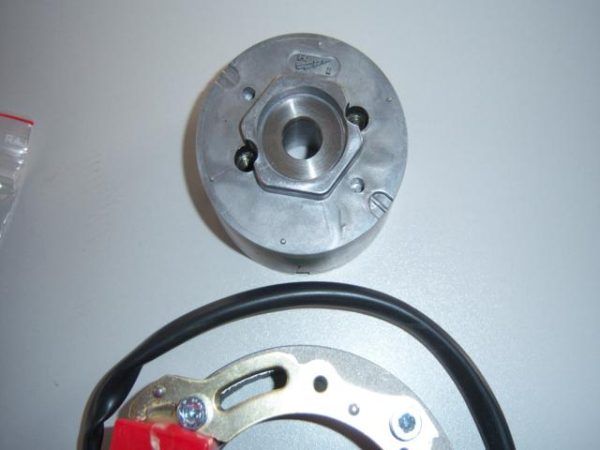Kreidler HPI binnen rotor ontsteking zonder licht