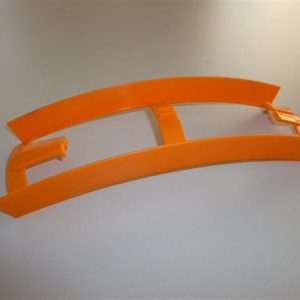 Kreidler Florett tussenstuk tussen frame en achterspatbord Oranje