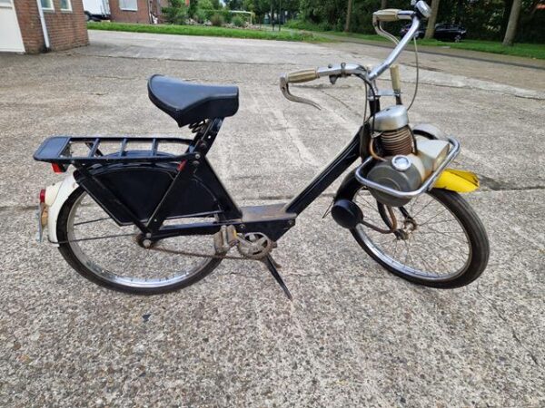 Solex Oto met blauw kenteken.