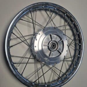 Kreidler RS achterwiel met Leleu 160 mm imitatie naaf